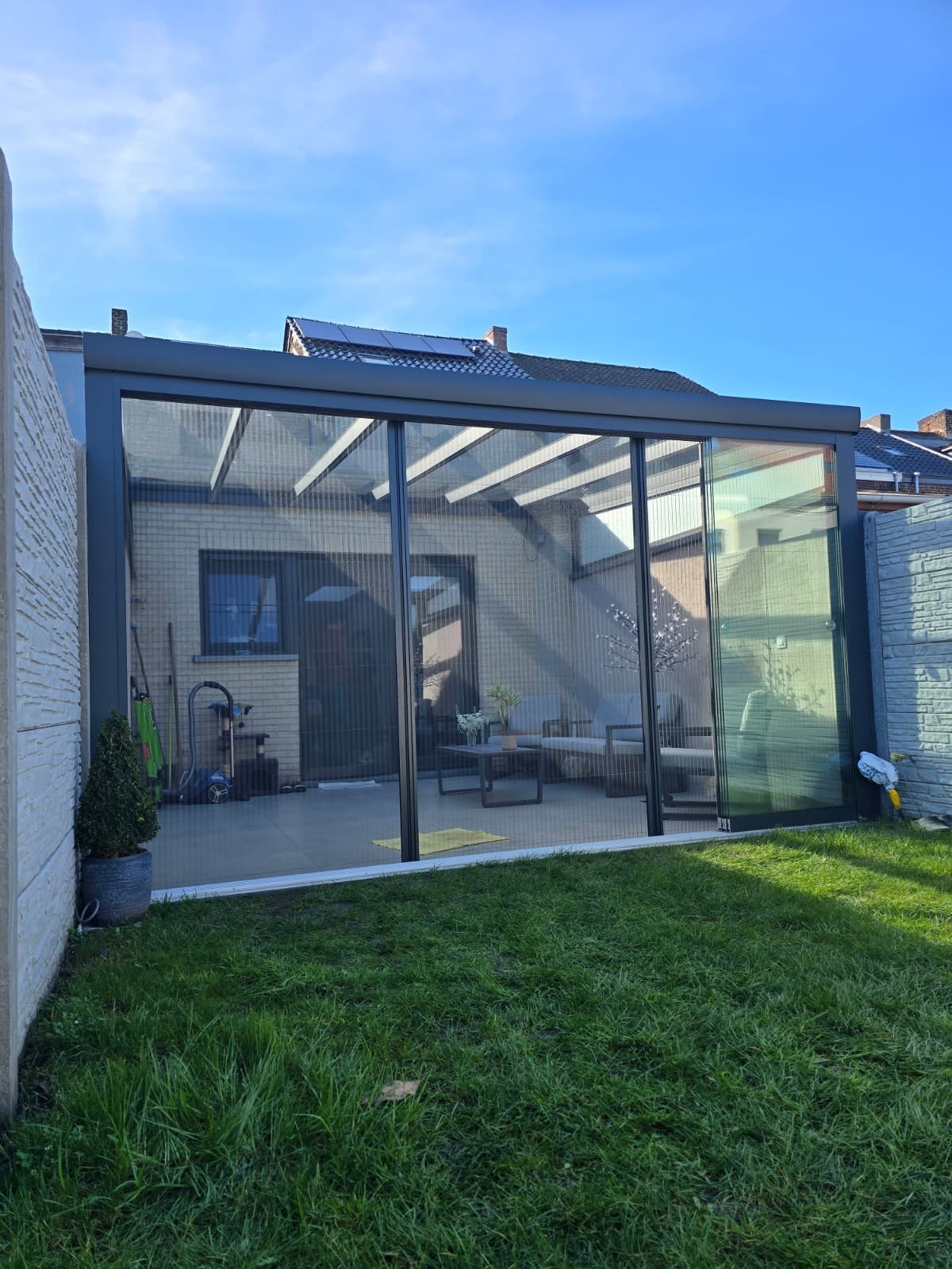 Veranda horscreen op maat